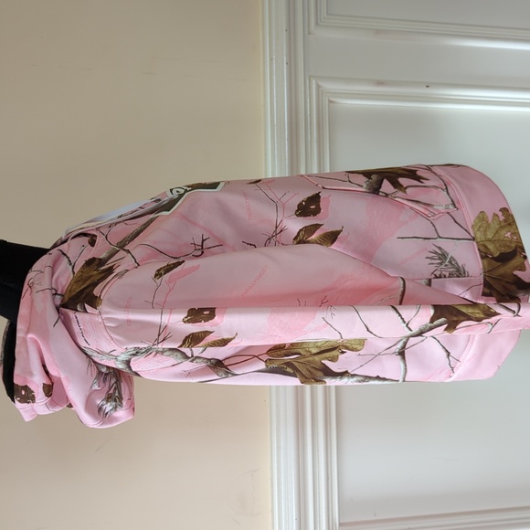 Realtree Women's Camo Performance Pullover Fleece Hoodie Sz Small - Picture 4 of 13